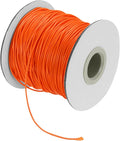 MECCANIXITY Waxed Cord 1mm Waxed Thread 87 Yard Wax String Leather Cord by MECCANIXITY