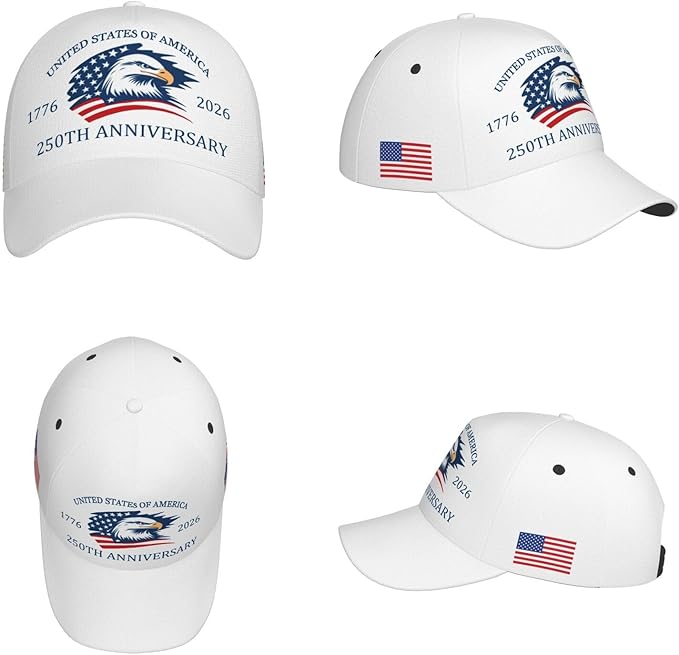 USA Flag Baseball Cap American Patriotic Trucker Hat Father Dad Mother Mom Adjustable Sportswear Hat for Men Women Adults
