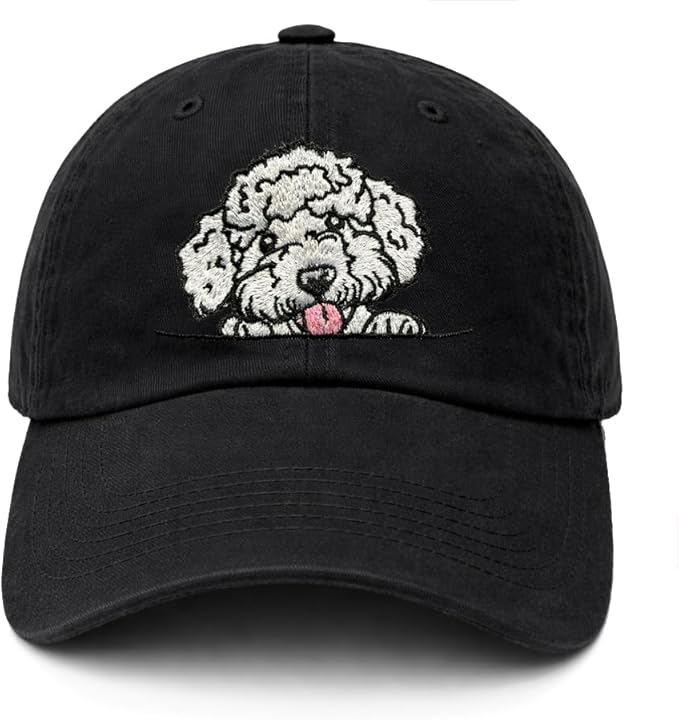 Pet Dog Lover Gifts,Embroidered Dog Baseball Hats for Men Women Dad Mom