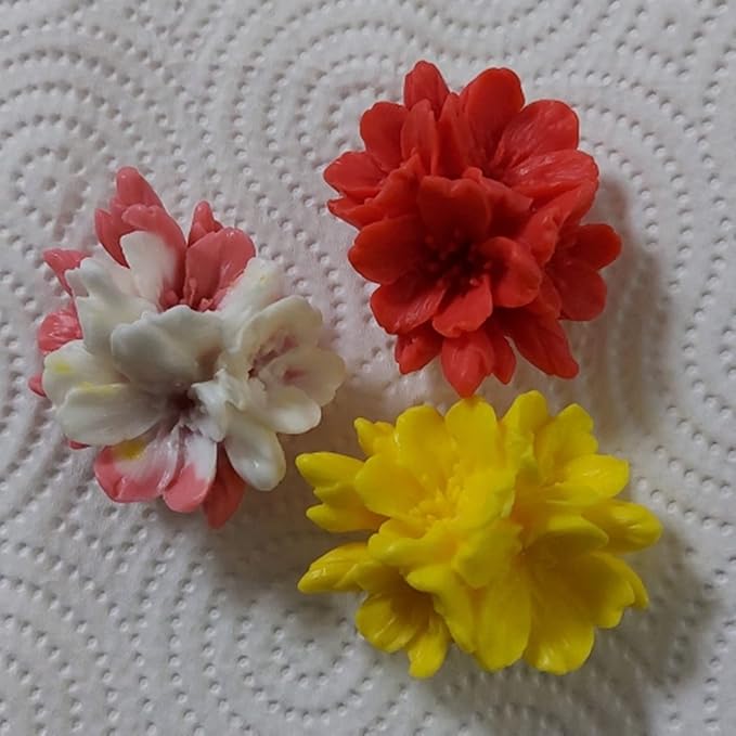 Plum Bossom Flower Silicone Soap Mold Candle Mold Fondant Chocolate Candy Cake - Image 7