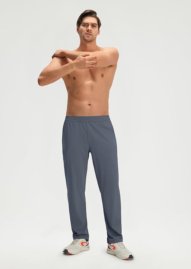 M MAELREG Sweatpants for Men with Pockets Stretch Joggers Lightweight Track Pants for Running Golf Mens Sweatpants Joggers