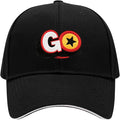 Embroidered Baseball Cap for Men Women, Breathable Cotton Adjustable Hat, Various Patterns for Casual Daily Outfits