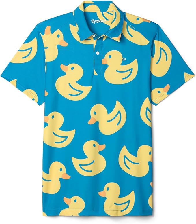 Tipsy Elves Kids and Toddlers Golf Shirts - Athletic Comfort Fit with Quick Dry Material