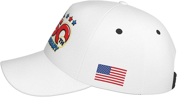 USA Flag Baseball Cap American Patriotic Trucker Hat Father Dad Mother Mom Adjustable Sportswear Hat for Men Women Adults