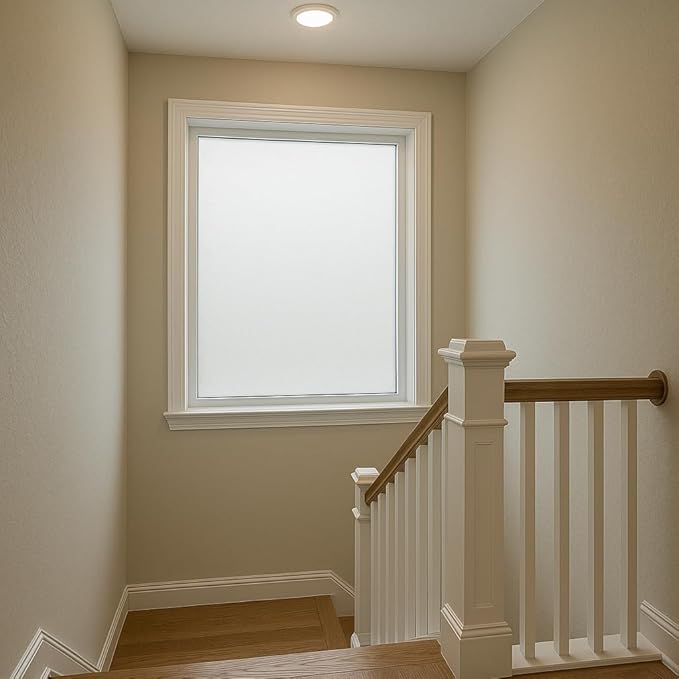Rockrose Matte Frost Home Window Tint Film - Image 8