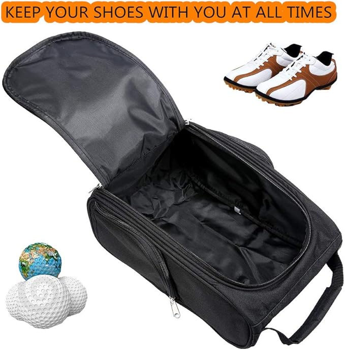 LONGCHAO Golf Shoes Bag for Men Sport Bag - Travel Shoes Case Carry Tote Bag for Sport Golf Tennis and Other Accessories