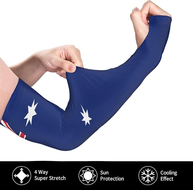 Cooling Arm Sleeves Cover Summer Sun Protection Arm Sleeves For Women Men Outdoor Sports Ice Silk Arm Sleeves