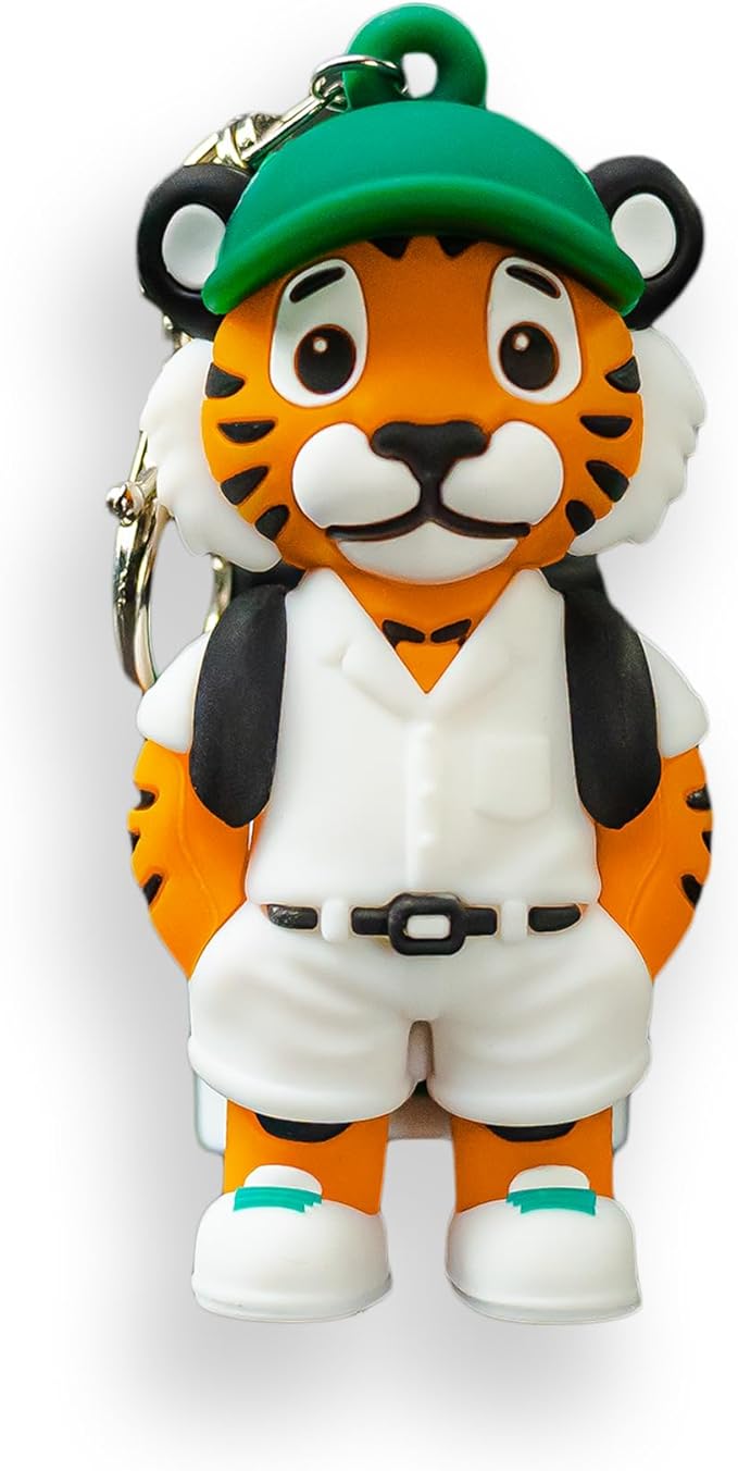Animal Caddy Golf Tee Holder, Includes 8 Golf Tees, Fun Golf Accessory for Men & Women, Golf Gift