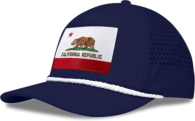 Performance Golf Hat – Adjustable Snapback Trucker Baseball Cap for Men & Women - Jetset Series
