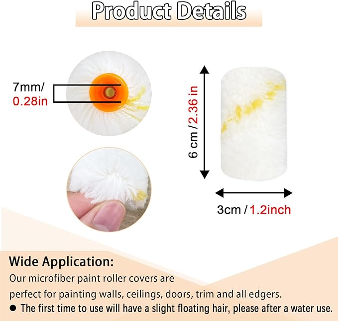 10 Pieces Paint Roller Cover - Image 2