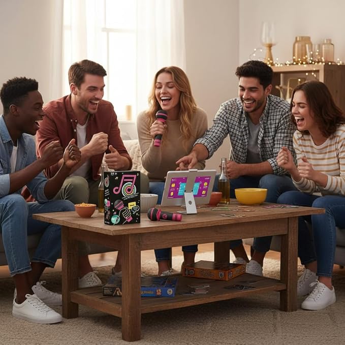 Grab The Mic Game, Hilarious Karaoke Party Card Game - Image 6