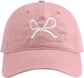 Sumleno Womens Trendy Cute Bow Baseball Cap Y2k Aesthetic Preppy Sun Cap Hiking Travel Trucker Hat Accessories