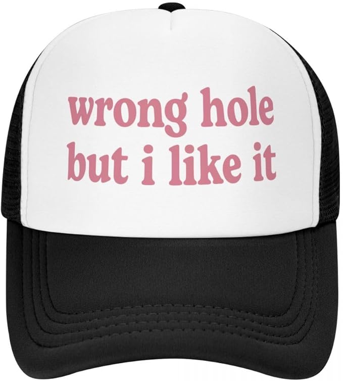 Funny Trucker Hat for Women Hot Pink Funny Gag Trucker Hats for Men Girls Trip
