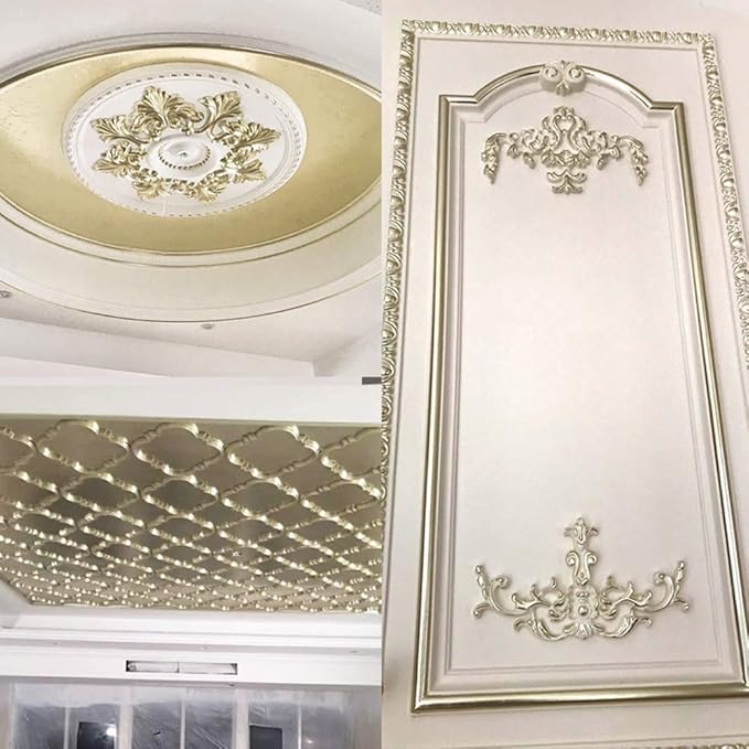 KINNO 12 Colors Imitation Gold Leaf Sheets Multi-Color Gold Leaf Paper - Image 7