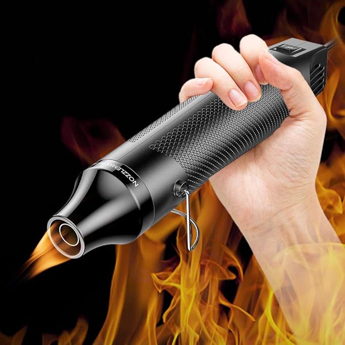 Heat Gun, Uptdae Version 110V 300W Mini Handheld Hot Air Gun - Image 8