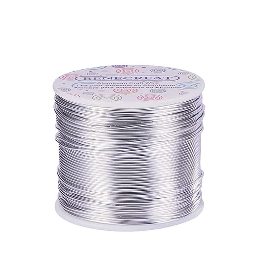 BENECREAT 12 17 18 Gauge Aluminum Wire Anodized Jewelry Craft Making Beading by BENECREAT