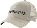 Carhartt Men's Canvas Mesh-Back Logo Graphic Cap