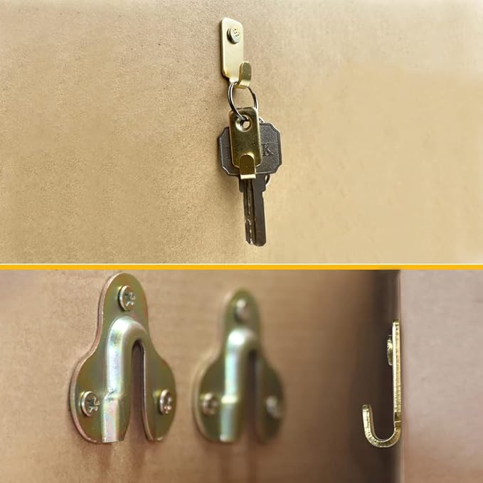 10pcs Heavy Duty J-Shaped Hangers 304 Stainless Steel Wall Mounted Mini J Hook - Image 6