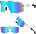 Eazyrun Kids Polarized Sports Sunglasses for Age 8-12 Youth Baseball Softball Cycling Glasses UV Protection for Boy Girl