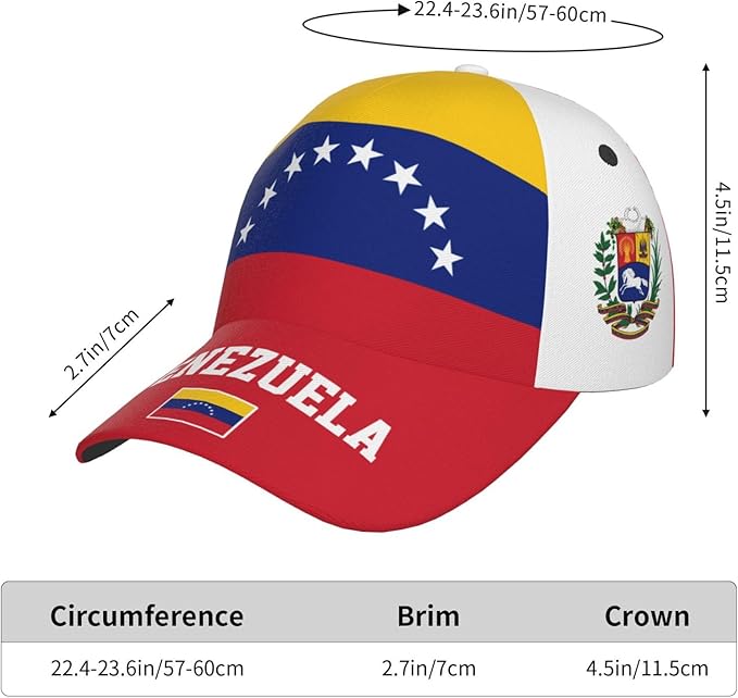 National Flags Baseball Cap for Men Women, Fashion Adjustable Sun Protection Visor Caps Trucker Hat Patriotic Caps