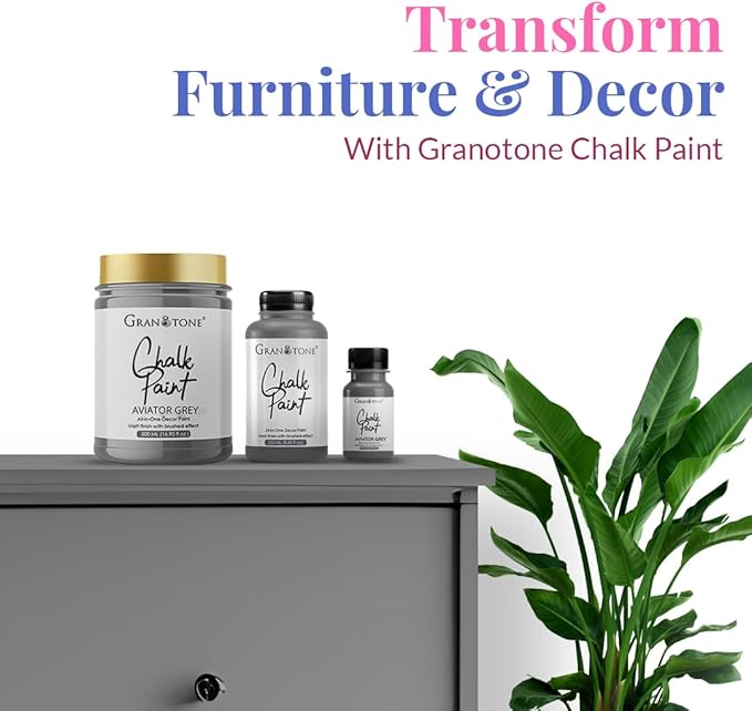 GRANOTONE Chalk Paint for Furniture | Matt-Finish Water-Based Acrylic Paint for - Image 2