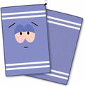 South Park Towelie Non-Magnetic Golf Towel, 24" x 16", Ultra-Absorbent Microfiber Cleaning Towel, Double Sided Waffle Weave Cleaning Cloth with Clip – Official Licensed Golf Accessory