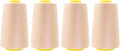 Mandala Crafts 4 Pack of Serger Threads Cones Spools by MandalaCrafts