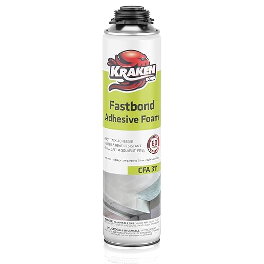 Kraken Bond Fastbond Spray Foam Adhesive by KRAKENBOND