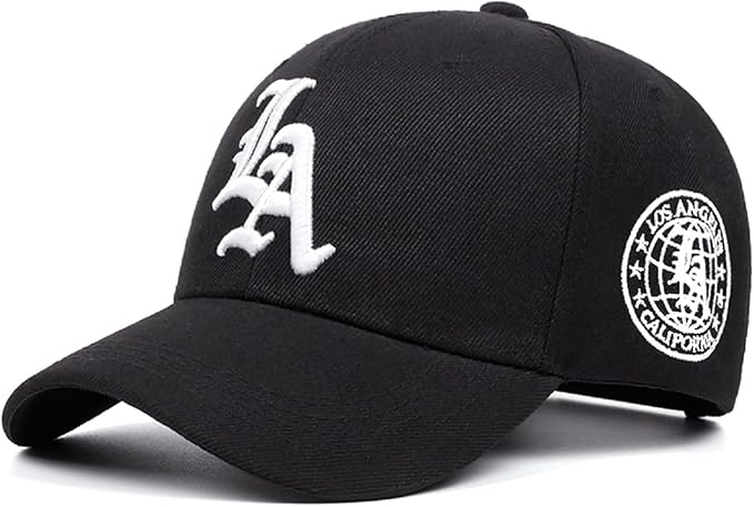 UMiCHOi Los Angeles Dad Hat for Adults Men Women Black Green Hat Baseball Cap for Teens Youth