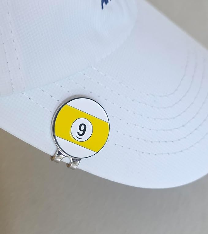 Funny & Unique Golf Ball Markers with Hat Clip – Creative Icon Designs for Golfers – Golf Accessories & Gifts