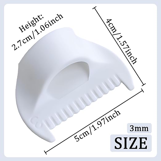 1 PCS 3mm Edge Lock Seam Guide, Mini Sewing Finger Ruler - Image 2