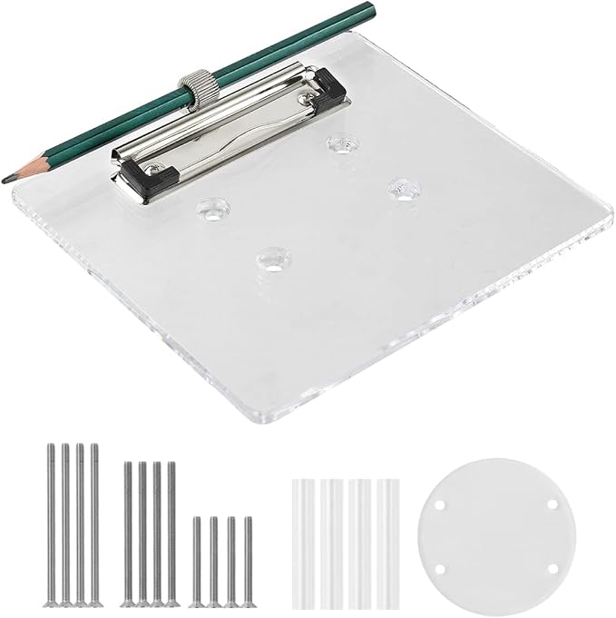 Golf Cart Scorecard with Pencil Holder Suitable for Almost All EZGO/Club Car/Yamaha Golf Carts Models with 5 or 6 Hole Golf Cart Steering Wheels