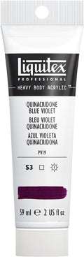 Liquitex Professional Heavy Body Acrylic Paint, 2-oz Tube, Quinacridone Blue by Liquitex