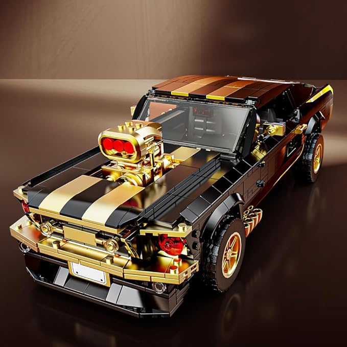 1:10 MOC Sports GTRS Car Building Blocks Toys Boys or Adults Kits， Building Set - Image 2
