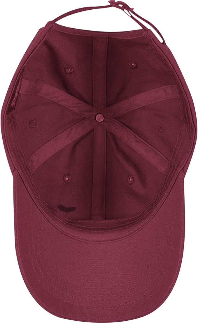 Pairxily Vintage Heart Embroidered Baseball Cap Distressed Adjustable Hat for Women Low Profile Dad Hats Unisex Cotton Cap