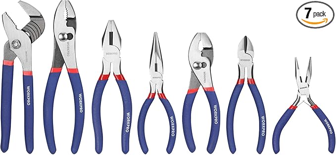 7-piece WORKPRO Pliers Set by WORKPRO