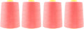 Mandala Crafts 4 Pack of Serger Threads Cones Spools by MandalaCrafts