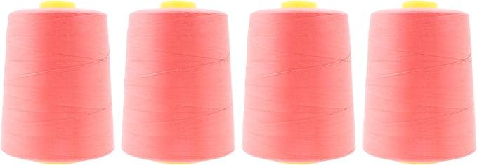 Mandala Crafts 4 Pack of Serger Threads Cones Spools by MandalaCrafts