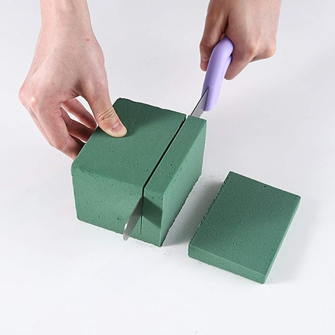 6 PCS Floral Foam Bricks, Florist Flower Foam Green Bricks Flower Arrangement - Image 3
