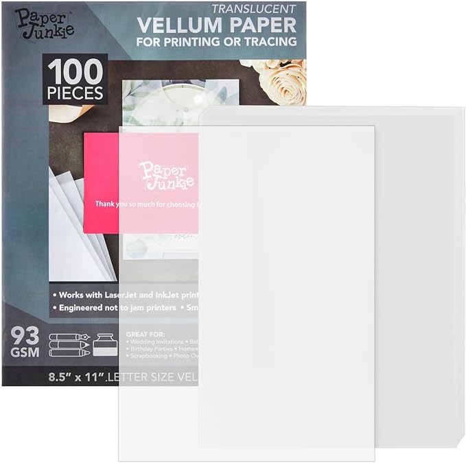 Paper Junkie Vellum Paper by PaperJunkie