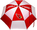 Team Golf NFL San Francisco 49ers Golf Umbrella 62" Golf Umbrella with Protective Sheath, Double Canopy Wind Protection Design, Auto Open Button