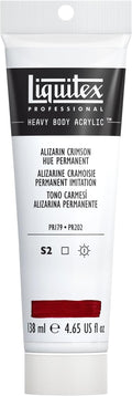 Liquitex Professional Heavy Body Acrylic Paint, 4.65-oz Tube, Alizarin Crimson by Liquitex