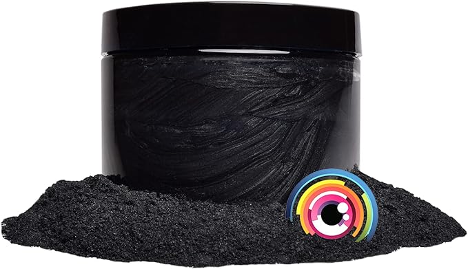 Eye Candy Pigments Premium Black Mica Powder - Image 5