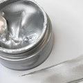 Shimmer Metallic Acrylic Paint Silvery Metallic Chalk Paste 1.7oz/50ml by JAJADO