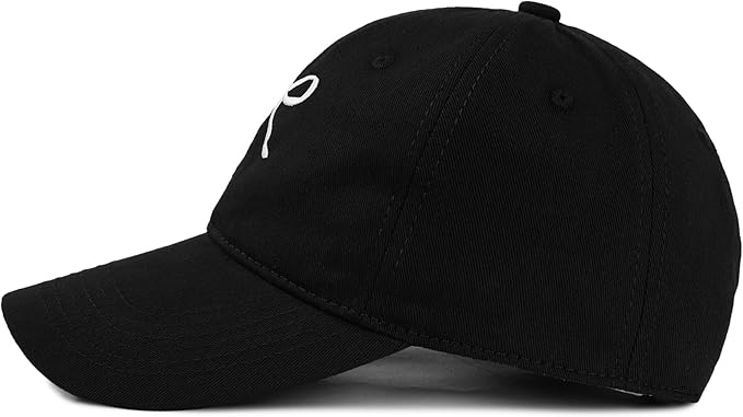 Zando Bow Baseball Cap for Women Men Girls Dad Trendy Adjustable Trucker Hat Cute Y2k Travel Golf Sports Sun Hats Accessories