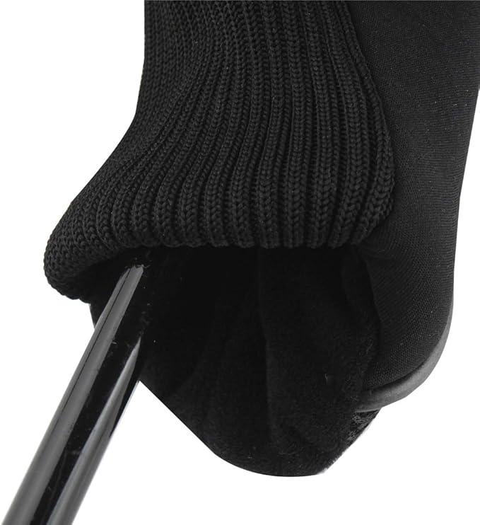Andux Mesh Golf Hybrid Club Head Covers with Dial Number Tags, 4pcs/Set