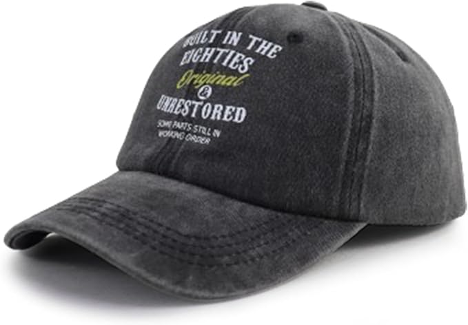 Built in The Nineties Eighties Seventies Sixties Fifties Forties Thirties Original Baseball Hat for Men Women