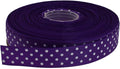 Polka Dot Grosgrain Ribbon 25 Yard Each Roll 100% Polyester by Unknown