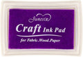 Purple Ink Pad Finger Washable Kids Stamp Ink Pad by Ancwzoz