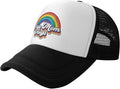 Adult Mesh Baseball Cap Adjustable Trucker Hat Breathable Snapback Caps Unisex Sun Hats Dad Hat for Golf Sports